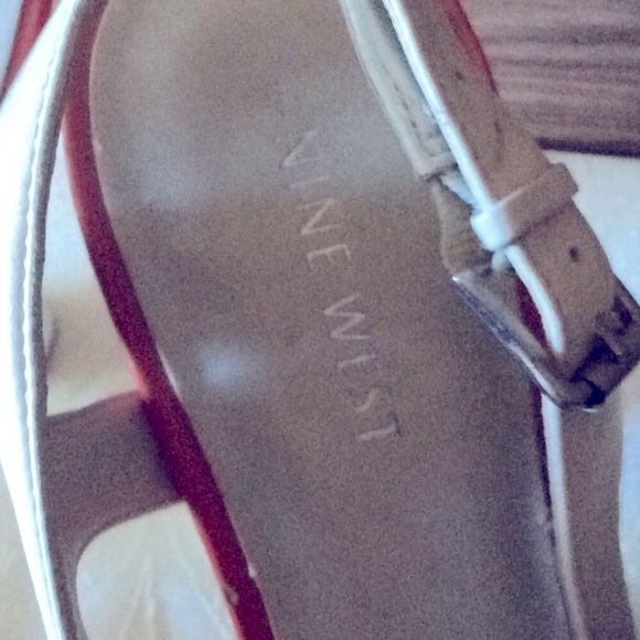 FREE IN U BUNDLE Orange/cream shoesSIZE 8.5 - Picture 4 of 9